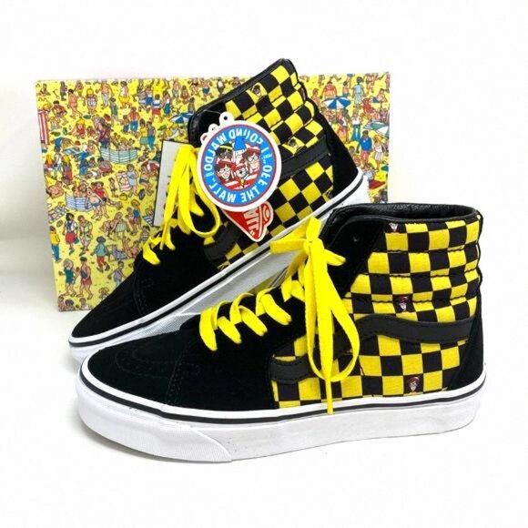 Vans Other - 💖MEGA SALE💖VANS x Where's Waldo Sk8-Hi Checker VN0A32QG4UE Men's High Suede